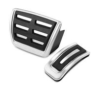 Cove para pedal de coche compatible con Skoda para Fabia para Rapid para Rabia para Octavia para Roomster, cubierta de pedal de coche, acelerador de conducción a la izquierda, pedales de freno de gas