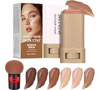 Covebalm Beauty Skin Tint, Covebalm Foundation Stick, Beauty Balm Serum Boosted Skin Tint, Solid Tinted Moisturizing Serum Contour Stick, Smooths Full Coverage, Natural Finish Makeup (#06)
