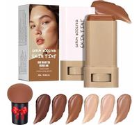 Covebalm Beauty Skin Tint, Covebalm Foundation Stick, Beauty Balm Serum Boosted Skin Tint, Solid Tinted Moisturizing Serum Contour Stick, Smooths Full Coverage, Natural Finish Makeup (#03)