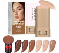 Covebalm Beauty Skin Tint, Covebalm Foundation Stick, Beauty Balm Serum Boosted Skin Tint, Solid Tinted Moisturizing Serum Contour Stick, Smooths Full Coverage, Natural Finish Makeup (#05)