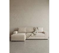 Coven funda para sofá chaise longue 300 cm izquierda brazo largo dual gris - Kenay Home Gris