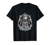 Coven of Nine Lives, diseño gótico de Gatos Negros y Lunares Camiseta gráfica económica, Hombre, Negro, S
