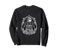 Coven of Nine Lives, diseño gótico de Gatos Negros y Lunares Sudadera