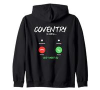 Coventry está Llamando y Debo IR a Inglaterra Viajando Sudadera con Capucha