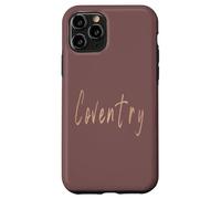 Coventry Inglaterra Diseño Elegante Vintage Carcasa para iPhone 11 Pro