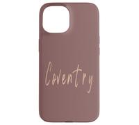 Coventry Inglaterra Diseño Elegante Vintage Carcasa para iPhone 15