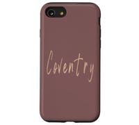 Coventry Inglaterra Diseño Elegante Vintage Carcasa para iPhone SE (2020) / 7/8
