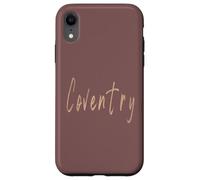 Coventry Inglaterra Diseño Elegante Vintage Carcasa para iPhone XR