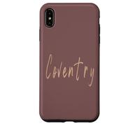 Coventry Inglaterra Diseño Elegante Vintage Carcasa para iPhone XS MAX