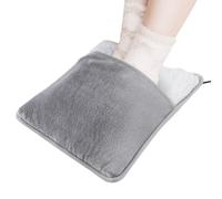 Cover Feet Heating Pads | Electric Heated Foot Warmers | Rechargeable Pad | Soft Electric Foot Warmers For Bedroom Rest Indoor Desk Daily Relaxation Winter Home Wellness