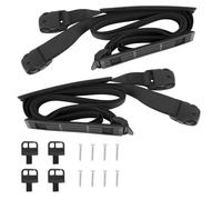 Cover Straps - 2 cinturones de seguridad ajustables resistentes al viento con almohadillas y llaves de hardware para spa al aire libre, jacuzzis, cubierta de spa, correa segura resistente al viento