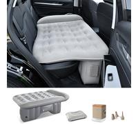 Coverado Colchón de Aire para Coche Asientos Traseros, Portable inalámbrico Cama Inflable del automóvil con Bomba de Aire incorporada, Universal Cama Hinchable para la mayoría de los SUV de Coches