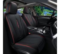 Coverado Funda de asiento de coche, fundas de asiento delantero, fundas de asiento de coche rojas, fundas de asiento delantero, funda de asiento de coche impermeable, funda de asiento de coche, cojín