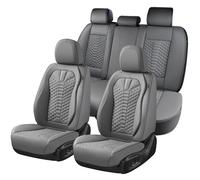 Coverado Fundas Asientos Coche Universales, Impermeables Funda Asiento Coche Delanteros y Traseros, 5 Asientos Protectores de Asientos para la mayoría de los automóviles Cojines de automóviles