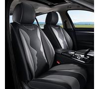 Coverado Fundas de asiento de coche, fundas delanteras para coche, fundas de asiento delantero, funda de asiento de automóvil, impermeable, cojín de asiento de coche, fundas interiores universales