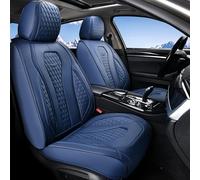 Coverado Fundas para Asientos de Coche, Cubierta del Asiento de Cuero Impermeable, Adecuada para la mayoría de Las camionetas SUV de Lujo B8839 Seat