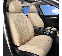 Coverado Fundas para Asientos de Coche, Cubierta del Asiento de Cuero Impermeable, Adecuada para la mayoría de Las camionetas SUV de Lujo B8839 Seat
