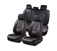 Coverado Juego Completo de Fundas de Asiento de Coche, 5 Asientos, Fundas de Asiento Delantero y Trasero para automóviles, Fundas de Asiento de automóvil con Soporte Lumbar, Protectores de Asiento de