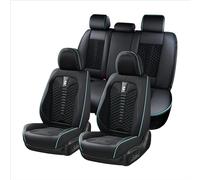 Coverado Juego Completo de Fundas de Asiento de Coche, Fundas de Asiento Delantero y Trasero Transpirable para 5 Asientos, Protectores universales de Asiento de automóvil, Cojines de Asiento de Coche