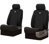 Covercraft Carhartt Super Dux SeatSaver - Fundas de Asiento Personalizadas | SSC2403COBK | Asientos de Cubo de Primera Fila | Compatible con Toyota Tacoma 2009-2015 | Negro