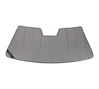 Covercraft Protector Solar Personalizado UVS100 | UV10966SV | Compatible con Modelos seleccionados Cadillac Escalade/Chevrolet Silverado/Suburban/Tahoe/GMC Sierra/Yukon/Yukon XL, Color Plateado