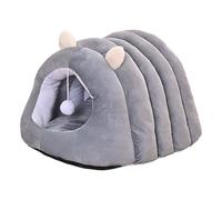 Covered Cat Bed, Cat House, 16.93x13.78x9.06 Inches Heavy Duty Comfortable Pet Nest for Kittens, Puppies, Bunnies, Small Animals, Living Room, Bedroom, Play Area, Apartment Use