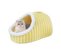Covered Pet Bed for Cats and Dogs, Anti-Slip Dog Bed, Cozy Pet Hideaway Sofa, Soft Fuzzy Cat Bed, Slipper Bed for Small Pets, Indoor Pet Bed for Cats, Cozy Slipper Bed for Dogs