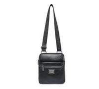 Coveri Collection Bolso hombre de piel sintética, amplio compartimento, dimensiones 22 x 19 x 5 cm, correa personalizada, art. CC 5070-1, Negro , 1990 cubic centimeters