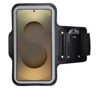 CoverKingz Brazalete deportivo para Samsung Galaxy S25 Ultra - Bolsillo para el brazo con compartimento para llaves, soporte para la parte superior del brazo - Pulsera deportiva para correr para