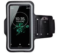 CoverKingz Brazalete movil Running para Sony Xperia XZ3 - Funda movil Correr con Compartimento para Llaves para Xperia XZ3 - Porta movil Running para móviles Color Negro