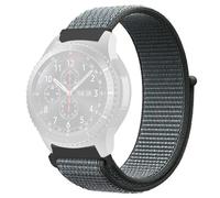CoverKingz Correa compatible con Galaxy Watch 3 (45 mm) / Galaxy Watch (46 mm) / Gear2 / S3 - Correa de repuesto de nailon con cierre de velcro, Silicona