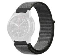 CoverKingz Correa de Reloj compatible con Galaxy Watch 6/Watch 5/Watch 5 Pro/Watch 4 - Correa de Repuesto de Nailon con Cierre de Velcro Gris, Silicona