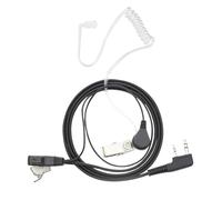 Covert - Auricular de tubo acústico transparente para auriculares con micrófono versátil, accesorios de audio para familiares, adolescentes, amigos, entusiastas