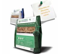 CoverUp! Lona Impermeable Verde 2×3 m 120 g/m² con 12 m Cuerda y Ojales Aluminio - Resistente UV y desgarros - Cobertura Exterior Multiuso