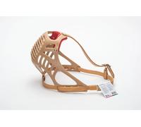 COVETRUS BOZAL DE PLASTICO C/Correa DE Cuero MOLOSOS Talla:4