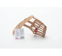 COVETRUS BOZAL DE PLASTICO C/Correa DE Cuero Talla: 2