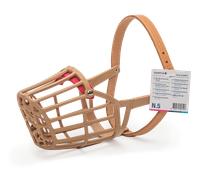 COVETRUS BOZAL DE PLASTICO C/Correa DE Cuero Talla: 5