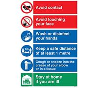 Covid 19 - Cartel múltiple (1 m)