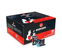 Covim Caffè - Cápsulas de café descafeinado, 100 cápsulas monodosis intensidad 6, compatibles con Lavazza Espresso Point, Espresso Dolce y Cremoso con aromas de cereales y malta