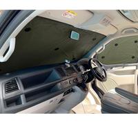 Covprotec Juego de persianas térmicas Delanteras, compatibles/Repuesto para Peugeot Expert Teepee (2007-2016), Color Verde Caqui