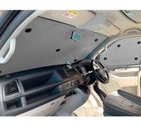 Covprotec Par de persianas térmicas traseras de 1/4, compatibles/de Repuesto para Citroen Berlingo (2008-2018), Color Gris Claro