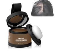 Covrix Instant Hair Powder - Hairline Powder, Instantly Conceals Hair Loss, Root Touch up Powder, For Thinning Hair, Water Sweat Resistant (11 Light Brown)