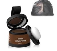 Covrix Instant Hair Powder - Hairline Powder, Instantly Conceals Hair Loss, Root Touch up Powder, For Thinning Hair, Water Sweat Resistant (01 Ash Brown)