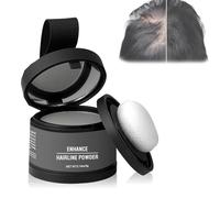 Covrix Instant Hair Powder - Hairline Powder, Instantly Conceals Hair Loss, Root Touch up Powder, For Thinning Hair, Water Sweat Resistant (08 Gray)