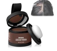 Covrix Instant Hair Powder - Hairline Powder, Instantly Conceals Hair Loss, Root Touch up Powder, For Thinning Hair, Water Sweat Resistant (13 Medium Brown)