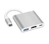 COVVY Adaptador USB-C a HDMI Adaptador USB C Convertidor de Puerto de Carga Hub Compatible con Chromebook/Samsung Galaxy S8/S9, MacBookAir, iPad Pro 2020, DELL XPS 13/15 y más