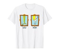 Cow & Chicken Dad & Mom Camiseta