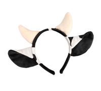 Cow Headband | Halloween Cute Cow Ears Horns Cosplay Costume | Farm Animal