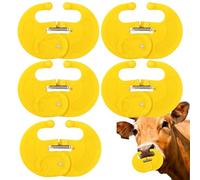 Cow Nose Thorn, 5X Calf Weaner Device, Durable Milk Sucking Preventer, Livestock Weaning Tool For Cattle, Farm Animal Training Accessory For Healthy Growth