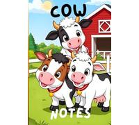 Cow Notes: This is a great Moo-Cow themed composition/notebook for school. Fantastic diary for journaling, personal reflection, poetry, quotes, drawing, and even writing song lyrics.